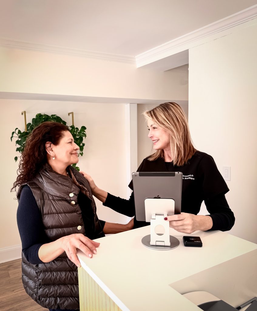 Frequently asked questions about facials, hydrafacial, deep pore cleansing and microcurrent treatment at SKIN Greenwich